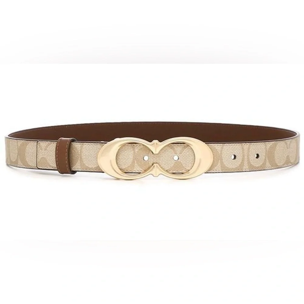 NWT Coach lady’s Signature Buckle Belt, Size Large Width 25 Mm CA516 Coach Women main image 4